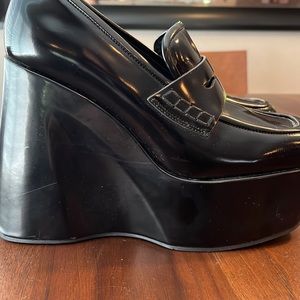 Black platform Shoes